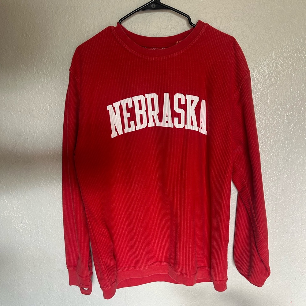 Pressbox Red Long Sleeve Tee